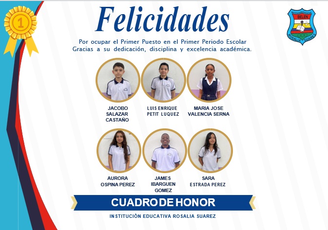 Cuadro de honor